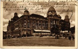 1936 Budapest XI. Hotel Szent Gellért gyógyfürdő és szálloda, villamos (EK)