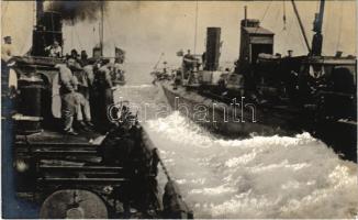 K.u.K. Kriegsmarine Minensuchboote. Schrinner Pola 1915. / Cs. és kir. haditengerészet aknászhajói / Austro-Hungarian Navy minesweepers (EK)