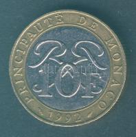 Monakó 1992. 10Fr T:3+
