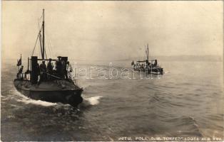 K.u.K. Kriegsmarine S.M. Torpedoboot XI und XVII / Cs. és kir. haditengerészet SM Tb XI és XVII torpedónaszádja / Austro-Hungarian Navy SM Tb XI and XVII torpedo boats