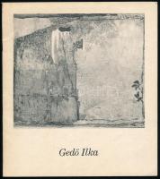 Gedő Ilka (1921-1985) festőművész, grafikus, 2 db:   Gedő Ilka festőművész kiállítása. Székesfehérvár, 1980, István Király Múzeum. Kiadói papírkötés.;   Gedő Ilka festőművész kiállítása. Meghívóval. Bp., 1982., Műcsarnok. Kiadói papírkötés.;