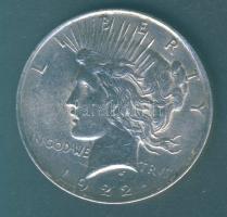 USA 1922. 1$ Ag "Peace" T:2/2-