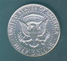 USA 1968. 1/2$ Ag "Kennedy" T:2 Előoldal extra ezüstözve!