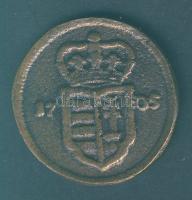 1705PH XX Poltúra "Rákóczi szabadságharc" múzeumi utánveret T:2