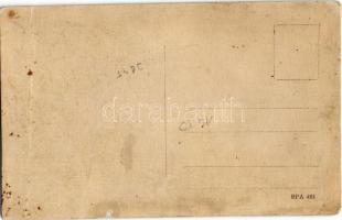 K.u.k. Kriegsmarine SMS Gamma Matrose / SMS GAMMA cs. és kir. haditengerészeti matróz tőrrel az olda...