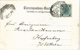 1901 K.u.K. Kriegsmarine SMS Nautilus Kanonenboot / SMS Nautilus a cs. és kir. haditengerészet ágyún...