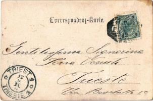 1902 K.u.K. Kriegsmarine SMS Albatros Schraubenkannonenboot / SMS ALBATROS cs. és kir. haditengerész...