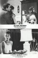 cca 1986 előtt készült felvételek, 13 OLASZ film egy-egy jelenete, 13 db vintage produkciós filmfotó, ezüst zselatinos fotópapíron, a használatból eredő (esetleges) kisebb hibákkal, 18x24 cm