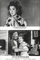 cca 1989 előtt készült felvételek, 13 ország egy-egy filmjének egy-egy jelenete, 13 db vintage produkciós filmfotó, ezüst zselatinos fotópapíron, a használatból eredő (esetleges) kisebb hibákkal, 18x24 cm