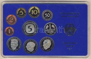 NSZK 1979G 1Pf-5M 10klf db, szettben, benne 3klf 2M T:PP