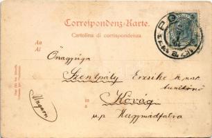 1904 K.u.K. Kriegsmarine SM Schiff "Möve" Kanonenboot / SMS MÖVE a cs. és kir. haditengeré...