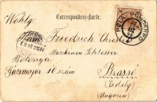 1904 K.u.K. Kriegsmarine SM Schiff "Möve" Kanonenboot, Matrosen Rapport / SMS MÖVE a cs. é...