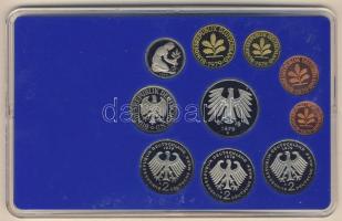 NSZK 1979G 1Pf-5M 10klf db, szettben, benne 3klf 2M T:PP