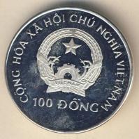 Vietnám 1990. 100Đ Ag "Olimpia - evezés" T:PP