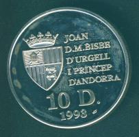 Andorra 1993. 10D Ag "Labdarúgó VB" T:PP