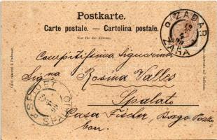 1899 (Vorläufer) Zadar, Zara; K.u.K. Kriegsmarine S.M.S. "Andreas Hofer" Kanonenboote / SM...