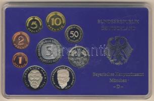 NSZK 1989D 1Pf-5M 9klf db, szettben, benne 2klf 2M T:PP