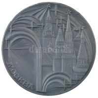 Szovjetunió 1980. "Világifjúsági találkozó - Moszkva" Zn emlékérem (65mm) T:XF kis ü.
Sov...