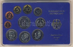 NSZK 1984F 1Pf-5M 10klf db, szettben, benne 3klf 2M T:PP