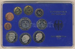 NSZK 1984J 1Pf-5M 10klf db, szettben, benne 3klf 2M T:PP