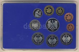 NSZK 1984G 1Pf-5M 10klf db, szettben, benne 3klf 2M T:PP