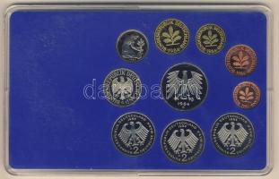 NSZK 1984G 1Pf-5M 10klf db, szettben, benne 3klf 2M T:PP