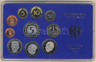 NSZK 1983G 1Pf-5M 10klf db, szettben, benne 3klf 2M T:PP