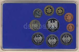 NSZK 1983G 1Pf-5M 10klf db, szettben, benne 3klf 2M T:PP