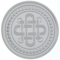 Ifj. Szlávics László (1959-) DN "Szent Korona emlékérem" részben aranyozott, peremén jelze...