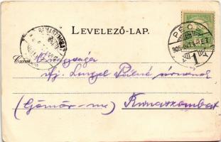 1905 Tikmonyi és hóhenhámi Tolyáss Dániel. Athenaeum kőnyomása L.M.L. & F. litho (EK)