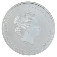 Ausztrália 2014P 50c Ag "A ló éve" kapszulában (15,55g/0.999) T:UNC Australia 2014P 50 Cen...