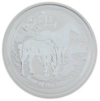 Ausztrália 2014P 50c Ag "A ló éve" kapszulában (15,55g/0.999) T:UNC Australia 2014P 50 Cen...