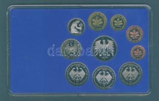 NSZK 1979F 1Pf-5M 10klf db, szettben, benne 3klf 2M T:PP