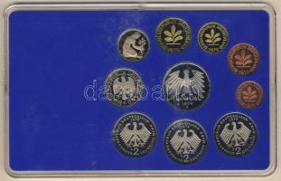 NSZK 1979D 1Pf-5M 10klf db, szettben, benne 3klf 2M T:PP