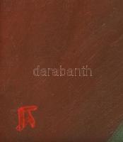 Koppány Attila (1947-): K11. Akril, vászon. Jelezve jobbra lent, a hátoldalon autográf felirattal. F...