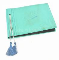 cca 24 db fotó és képeslap Segesvárról, albumba rendezve