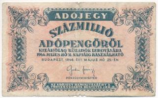 1946. 100.000.000AP T:VG  Adamo P55