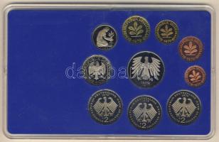 NSZK 1979D 1Pf-5M 10klf db, szettben, benne 3klf 2M T:PP