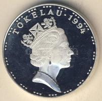 Tokelau-szigetek 1994. 5T Ag "Labdarúgó VB - USA" T:PP