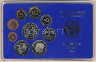 NSZK 1978F 1Pf-5M 9klf db, szettben, benne 2klf 2M T:PP