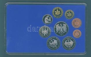 NSZK 1978G 1Pf-5M 9klf db, szettben, benne 2klf 2M T:PP