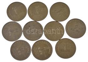 2021. 50Ft Cu-Ni "Nemzetközi Eucharisztikus Kongresszus" (10x) T:AU,XF