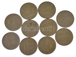 2021. 50Ft Cu-Ni "Nemzetközi Eucharisztikus Kongresszus" (10x) T:AU,XF