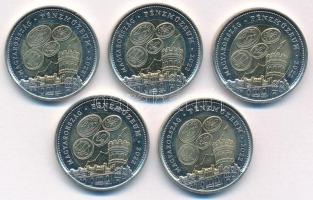 2022. 100Ft "Pénzmúzeum" (5x) T:AU