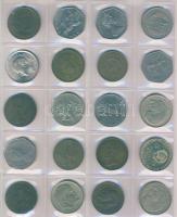 Jó világpénz tétel, 681db, régi és új, nagyon sok jobbal, rengeteg tengerentúllal!