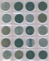 Jó világpénz tétel, 681db, régi és új, nagyon sok jobbal, rengeteg tengerentúllal!