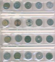 Jó világpénz tétel, 681db, régi és új, nagyon sok jobbal, rengeteg tengerentúllal!