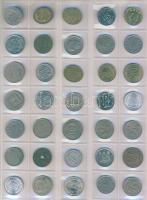 Jó világpénz tétel, 681db, régi és új, nagyon sok jobbal, rengeteg tengerentúllal!