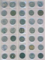 Jó világpénz tétel, 681db, régi és új, nagyon sok jobbal, rengeteg tengerentúllal!