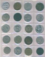 Jó világpénz tétel, 681db, régi és új, nagyon sok jobbal, rengeteg tengerentúllal!